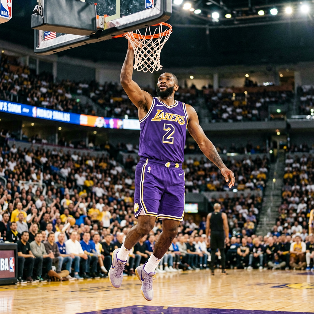 NBA球星精彩扣篮瞬间